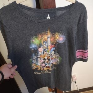 Disney World Kids Gray T-Shirt